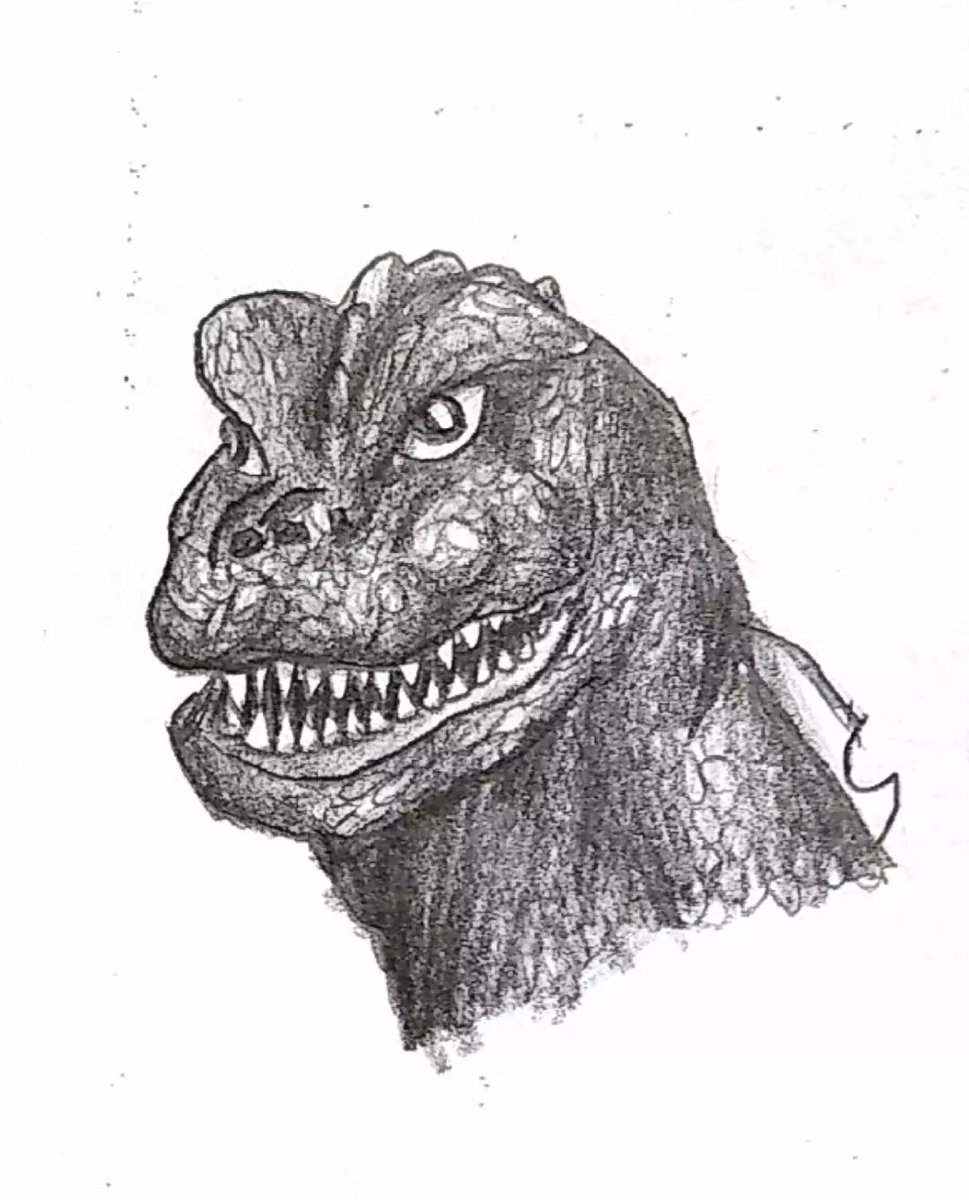Boi1Goji's tweet photo. Some sketches done during the school year. #Godzilla #shingodzilla #ゴジラ #Kaiju #monster #drawing #sketch #artwork https://t.co/U8UIpVvfLR