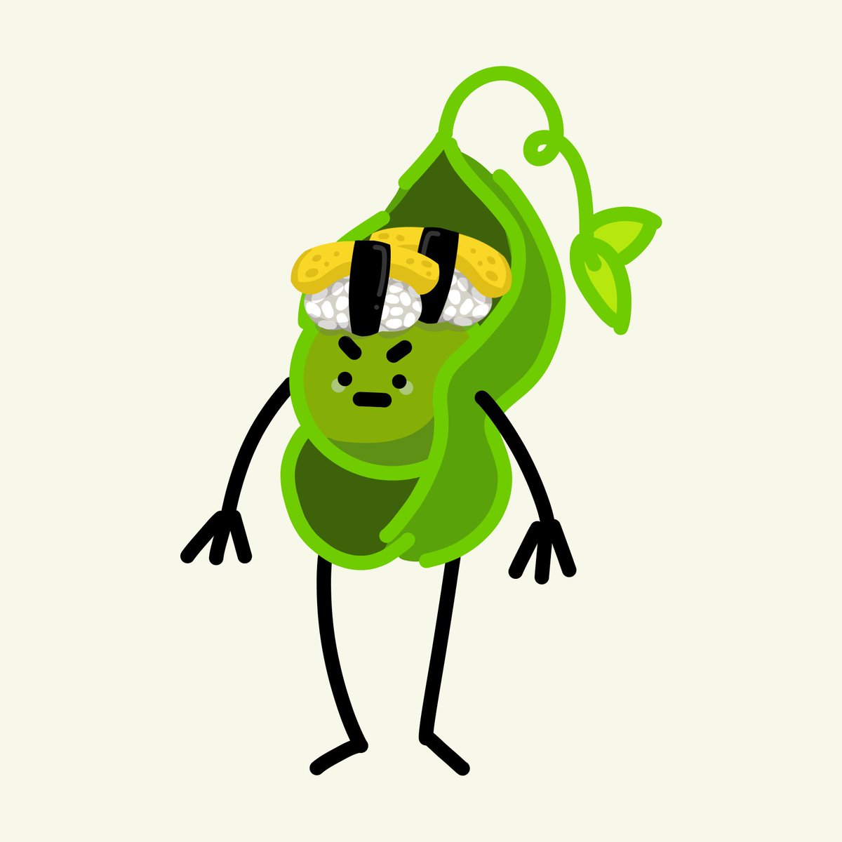 Jijisaur's tweet photo. New drop on my new collection Grumpea! 

Grumpea the egg sushi! 🍳🍣

🟢https://t.co/DVXin0cJWe

#NFTcommunity #artist #polygon #opensea  #NFT #NFTart #NFTs #NFTPH #NFTPhilippines #NFTMarketPH #polygon #NFTdrop #newdrop #NFTsale #NFTshill https://t.co/9wykmF3ayh