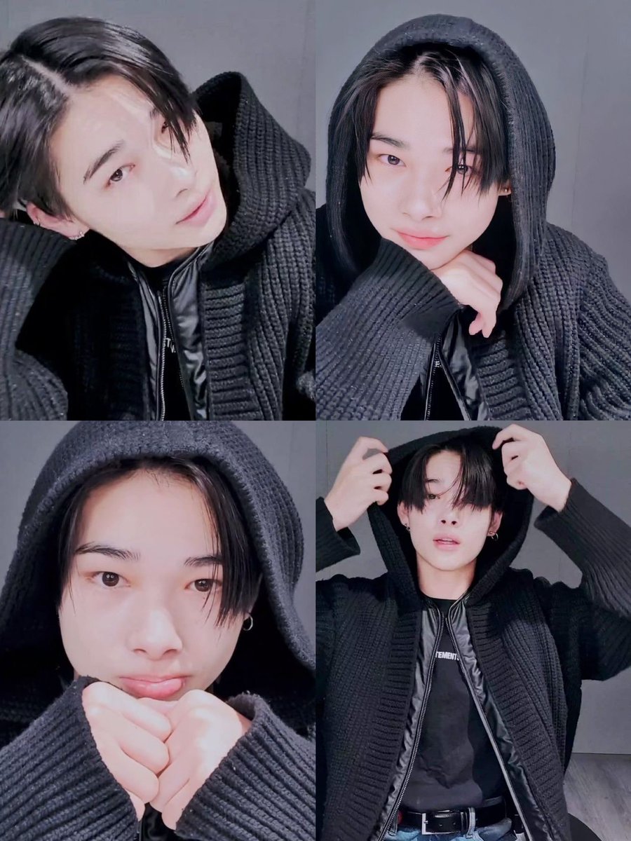 nnikikun's tweet photo. can’t get over ni-ki’s duality in his live 🤍🖤 https://t.co/8tSIsndhR3