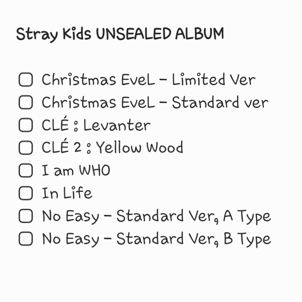 gaeimerchph's tweet photo. #GAEI_Onhands

SKZ Random Albums - ₱180 ea

▪︎list of albums in pic
▪︎unsealed
▪︎DOP - 3days upon reservation
▪︎sco / sdd / meet up

DM to avail https://t.co/w3e5G60VaR