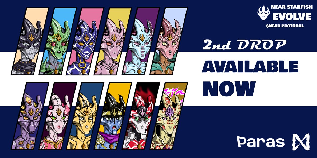 NSE 2nd drop available now 🥳🎉

on paras.id/collection/nea…

🔥🔥🔥🔥🔥

#PARASnft #NEARnft #NEARProtocol #NFTdrop #NFTTHAILAND 
<a href="/ParasHQ/">Paras 🟩🟧</a> <a href="/NEARProtocol/">NEAR Protocol</a>