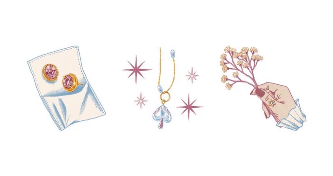 Illustrations for https://t.co/0ttjP3uMq1✨💍 