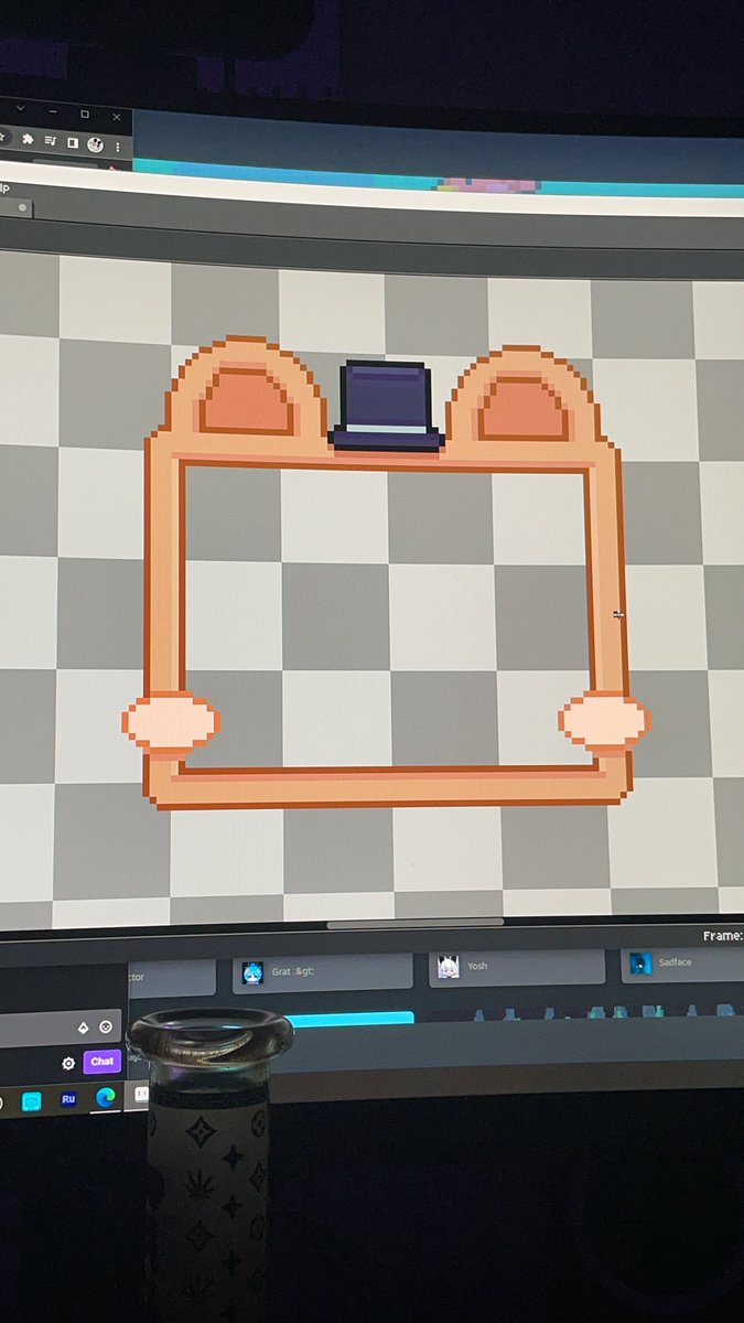 nanipixart's tweet photo. Webcam frame idea ๐ป๐ฉ๐งก!
#pixelart #twitch #overlay #webcamframe #etsy https://t.co/mjSpVl4TtE