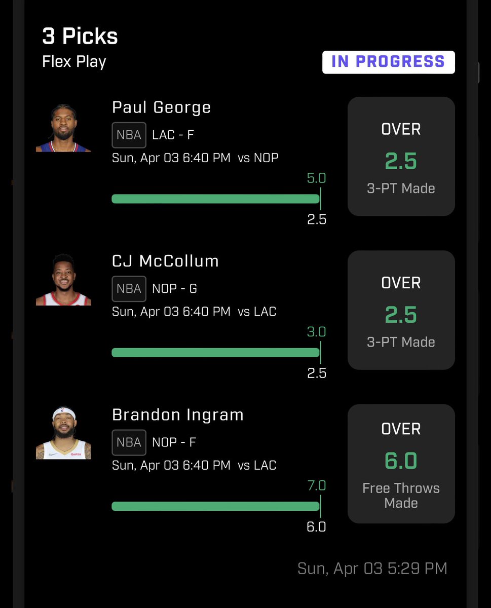 PrizepicksD's tweet photo. BANG!! And another one! Great day today in @PrizePicks!! Thanks for the free money #prizepicks #bettingtwitter https://t.co/oRRzVNELVK