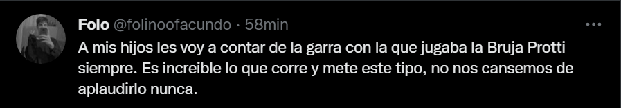 InfoRealSnm's tweet photo. A mis hijos les voy a contar de la garra con la que jugaba Lea González Pirez siempre. Es increíble lo que corre y mete este tipo, no nos cansemos de aplaudirlo nunca. https://t.co/R273tAzlbf