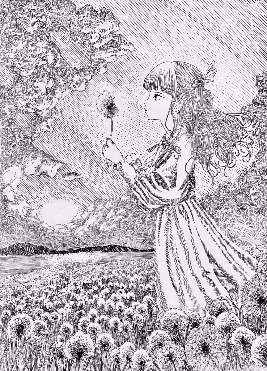 #4月になったのでフォロワーさんに自己紹介しようぜ
ペンで一次創作描いてます。
たまに二次創作もします!

今年は色塗りもしたい! 