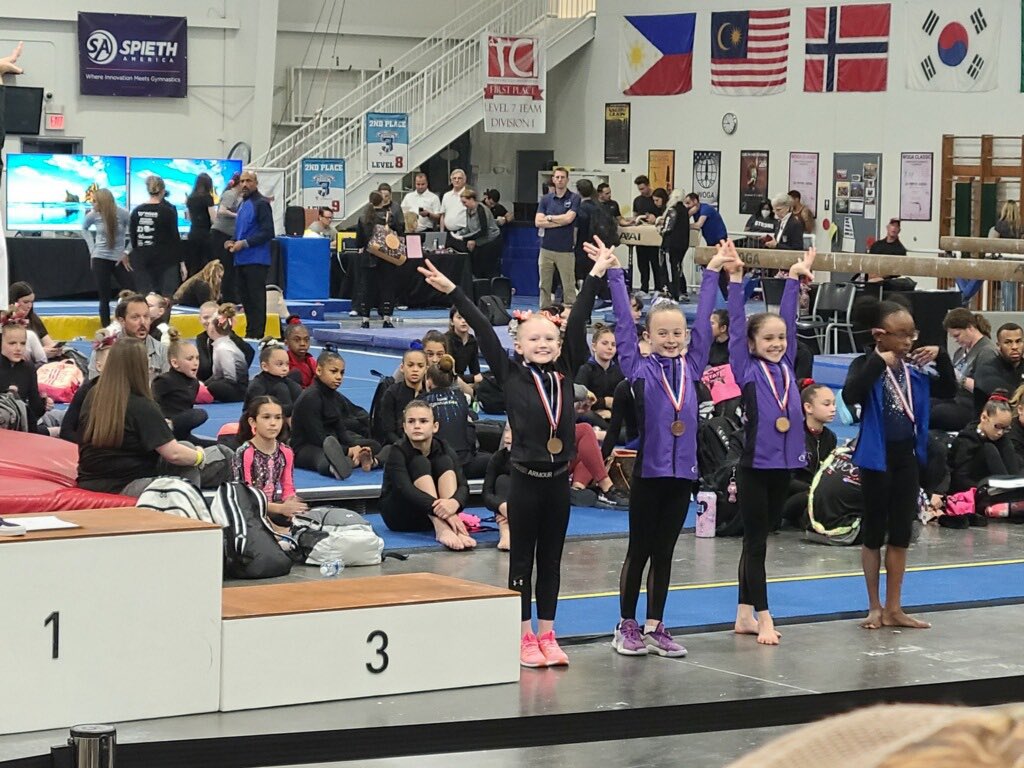 Big gymnastics qualifies you for Region 3 Championships!!! Congrats Dallas!