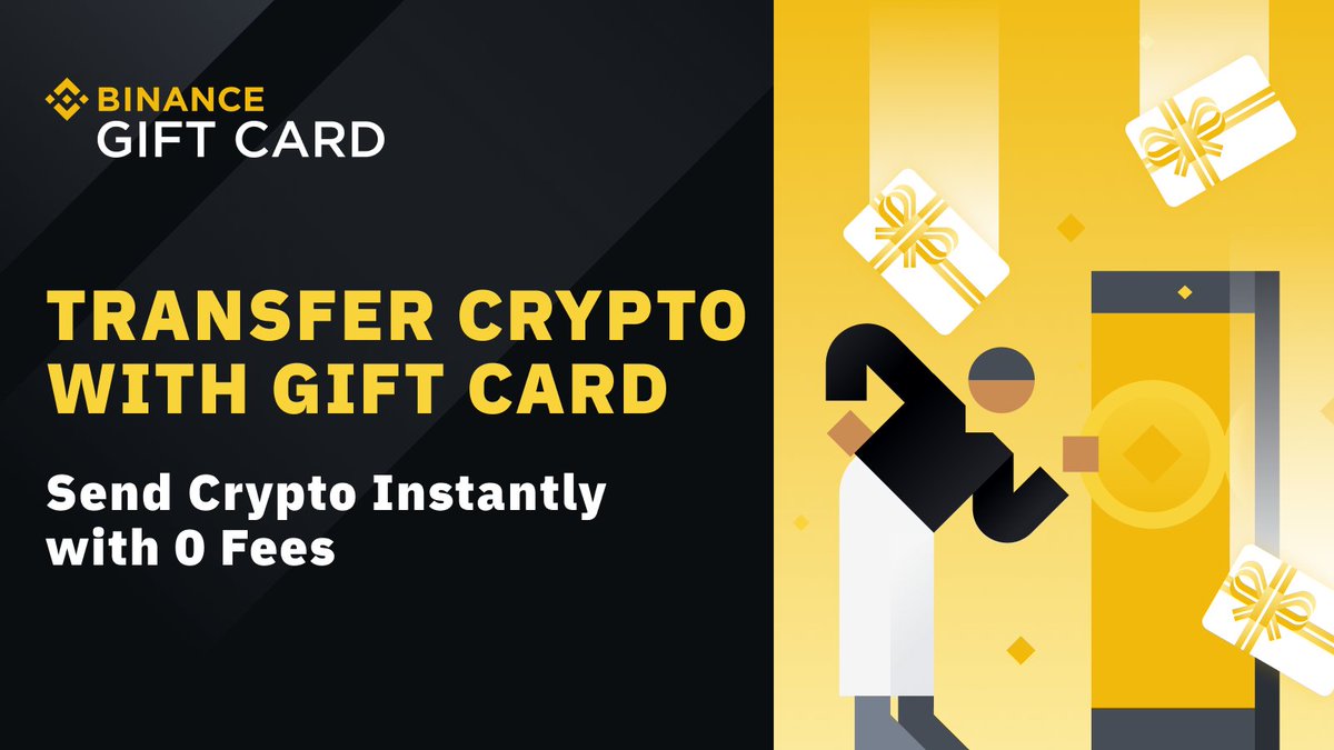 Binance Gift Card launches crypto transfer function on Gift Card Mini App.  ➡️ https://t.co/zz3Ta7oFtW