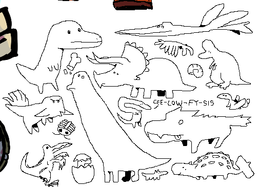 Drawpile dinos etc. 