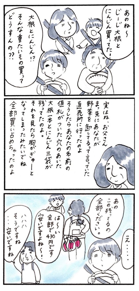 【 にんじんと大根の話 】 