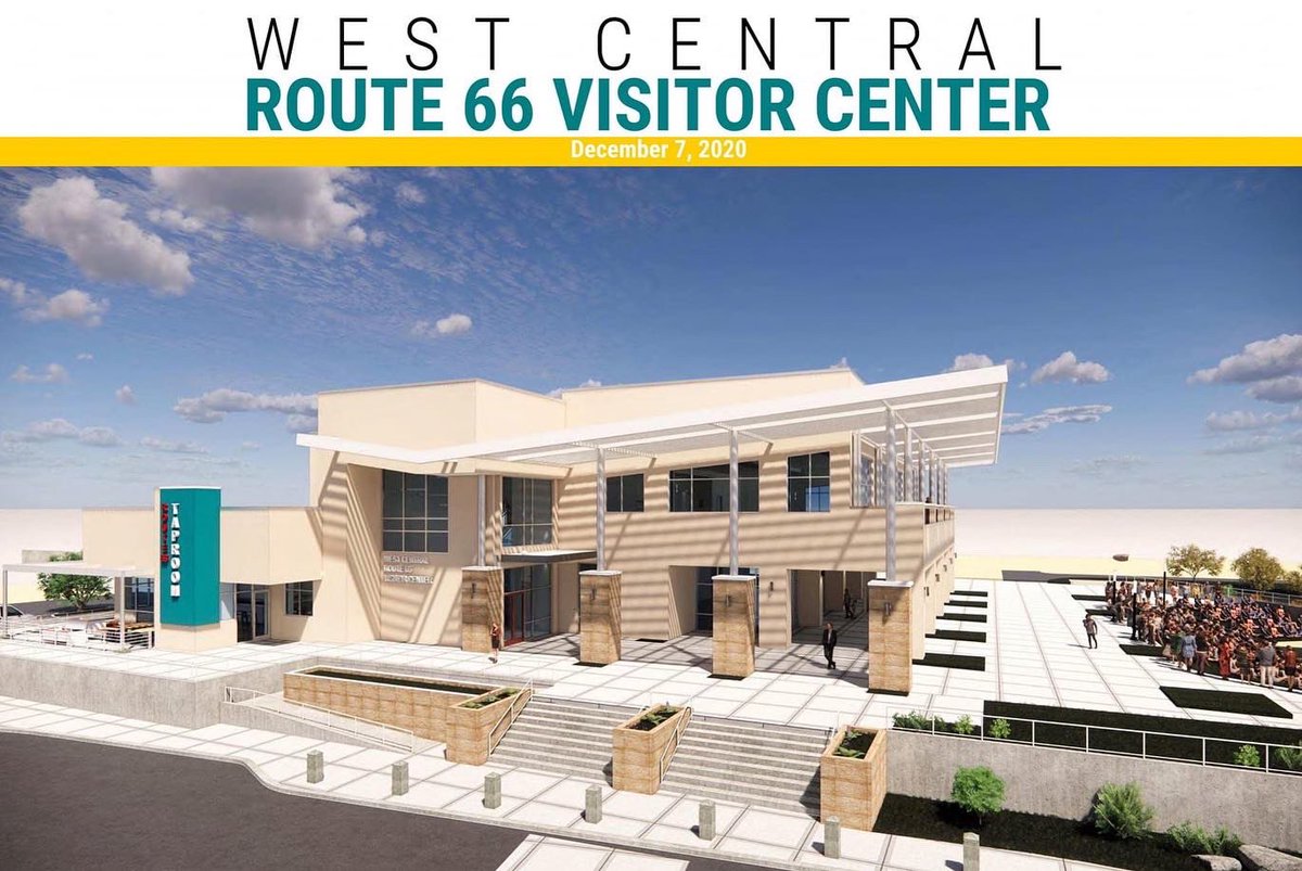 Route66Abq's tweet photo. Coming Summer 2022
Nine Mile Hill on Route 66 is home to one of the most iconic attractions on the Mother Road – the West Central Route 66 Visitor Center. #route66abq #route66 https://t.co/4lfZH9Ma7K