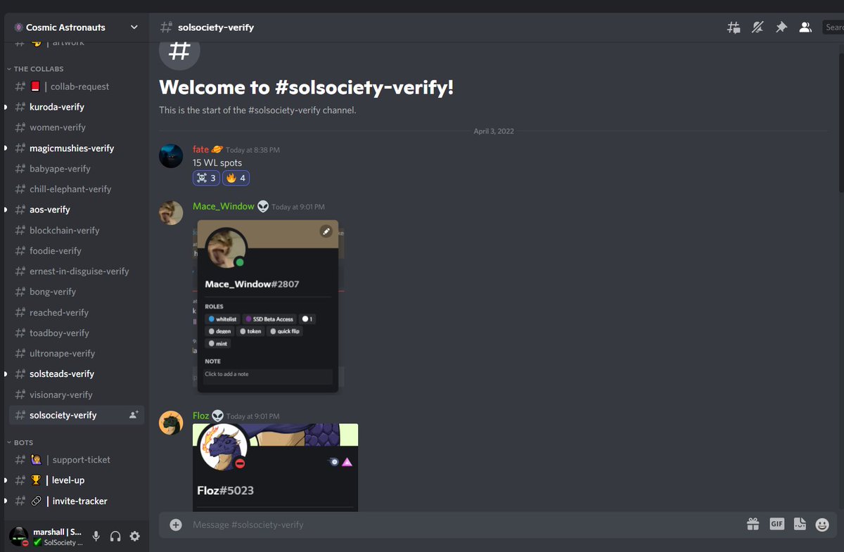 Shoutout to @CosmicAstroNFT for 15 WL spots for the Sol Society community!

we are looking forward to mint!