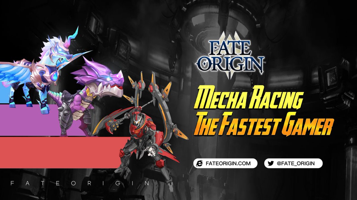 krypt0boi's tweet photo. Are you ready to be called the "FASTEST MECHA RACER?"

Join our Mecha Racing Event now!
Top 3 Winners will have amazing prizes!

@Fate_Origin @JOJOMetaverse 

Read mechanics below 👇 https://t.co/jG7kpi8CZU