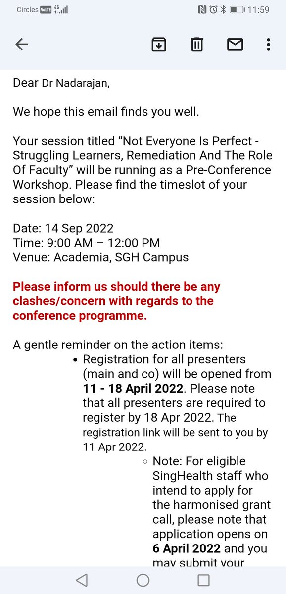 drkrithikaa's tweet photo. Have you been at your wits' end with a struggling trainee? Join us at our pre-conference workshop at the SingHealth Duke-Nus Education Conference to learn the necessary skills involved in the remediation of struggling trainees. https://t.co/OdpRNOwclW
