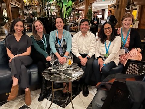 LaurelCherianMD's tweet photo. Rush Neurology having a great time at the opening party 🥰 #aanam ⁦@AANMember⁩ https://t.co/K5r43Pxn71