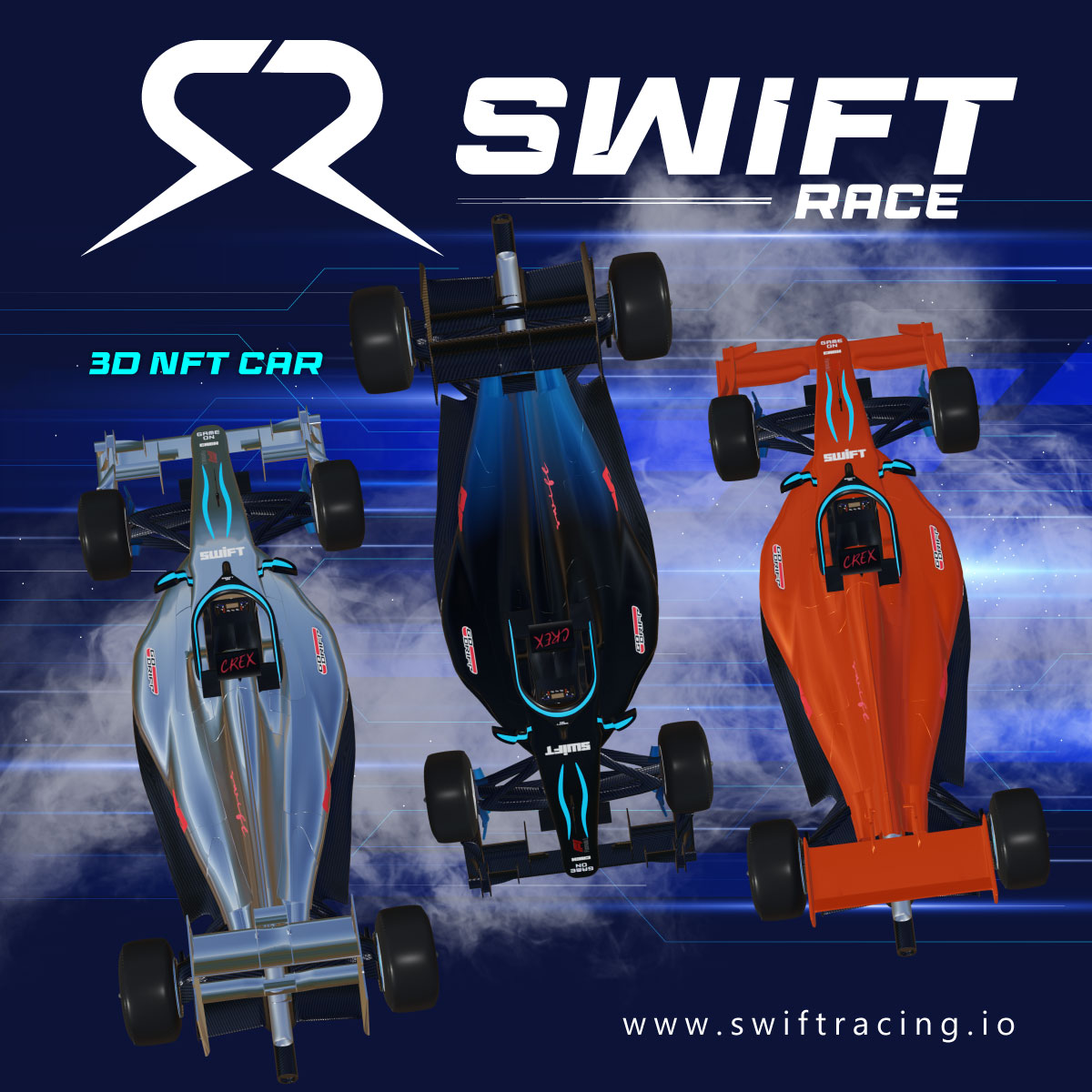 swiftracingnft's tweet photo. The 3D NFT Cars is here ! Get ready to speed up!

【Official Site】https://t.co/PUCUYo3O7P
【Discord】https://t.co/bPiGKrJtsC

#NFT #BNB #GAMEFI #BSC #SWIFTRACE #NFTCOMMUNITY https://t.co/D0cqEMPksV
