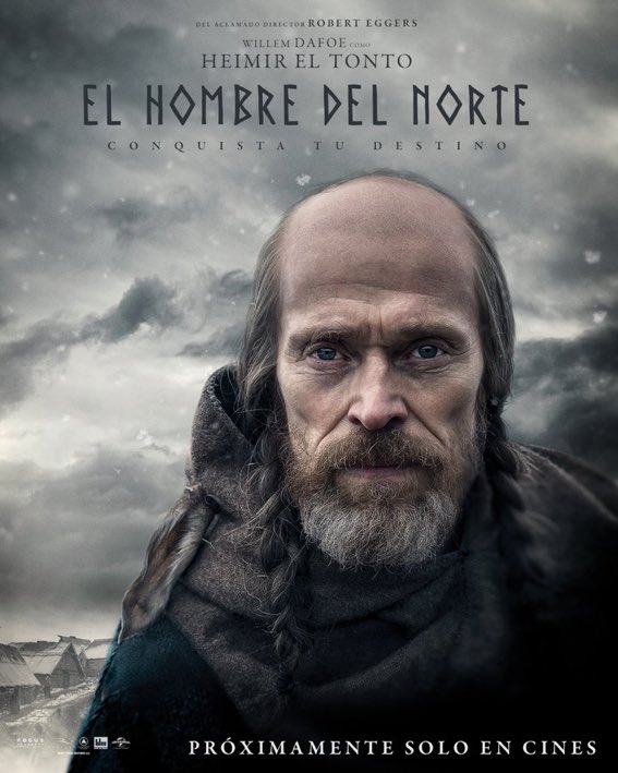 DailyDaphoto's tweet photo. A new #TheNorthman poster featuring Willem Dafoe as Heimir The Fool has been released by @UniversalMX. https://t.co/p1mDKsOz1l