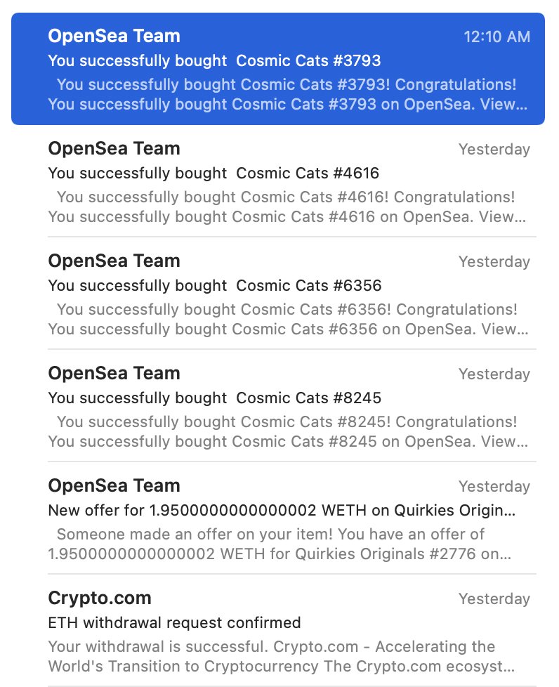SupaSel's tweet photo. @CosmicCats_ power hour of sweeping the floor. I'm at 11 CCat's now. 2 ETH Tuesday? LFG https://t.co/QM2D2ZqJ6O