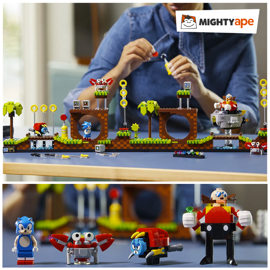 MightyApeAU's tweet photo. How cool is this LEGO Sonic the Hedgehog set?! 🔵 https://t.co/K10ucJkBlL https://t.co/OuEYXe0q4k