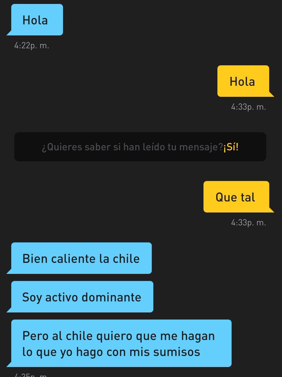 AleddAmo's tweet photo. Las propuestas han estado interesantes. Muchos "amos" que resultan buenos sumisos.

#master #amo #esclavo #slave #control #undermyfeet #domination #dominacion #dom #mastersowner
#amosdomados #AMOdeamos #novato #consensual

Fotos hasta que el perro esté dispuesto a ser expuesto. https://t.co/KWWgbbkEMa