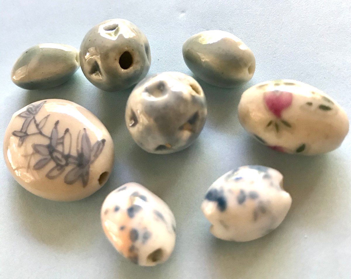 BySupply1's tweet photo. Assorted size and shape gorgeous porcelain beads Lot of 8 by BySupply https://t.co/wEqFgdt66f #Etsy #bysupply #Millefiori https://t.co/ICQrNLezOk