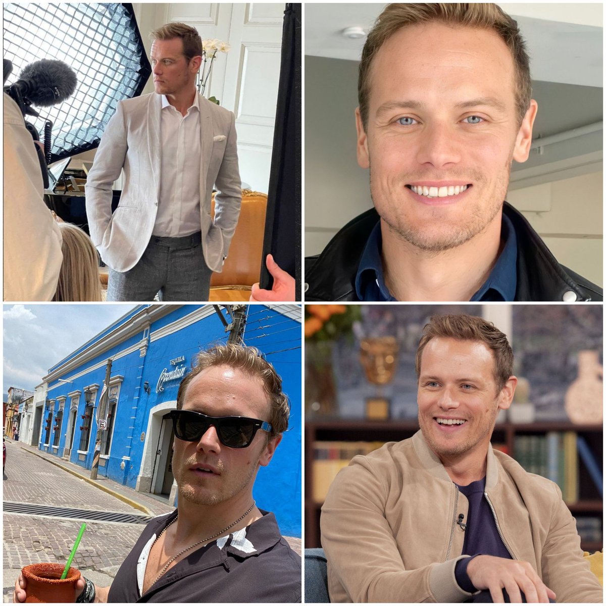 SCrouan's tweet photo. Bonne journée les samssenachs et surtout prenez soin de vous 🙏 🤲 
#SamHeughan ❤ https://t.co/v8QBbNr8SG