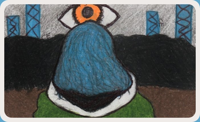 CorvixEyes's tweet photo. "Staring at a black and gray sky, what is staring back? Four icy towers and a single eye."

Medium: Alcohol based markers, colored pencils, and ballpoint pen.

#illustration #traditionalart #mixedmedia #drawing #eye #icytower #staringback #art #ArtistOnTwitter https://t.co/nuTkGYbQax