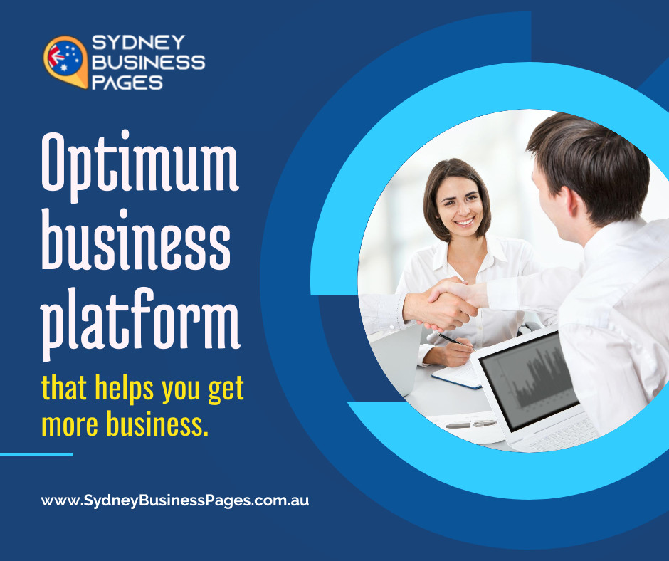 Optimum business platform that helps you get more business.
Website: https://t.co/5kXxZBPqK3

#sydneybusiness #businesspage #businessnetworking #business #businessdirectory #services #businesslisting #Directory #businesspromotion #SEO #digitalmarketing #marketing https://t.co/GQPWeNMmVl