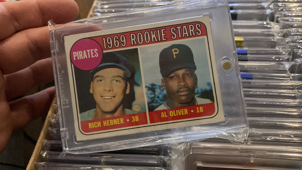CardBurglar's tweet photo. Vintage on a budgetโฆ.play the future you never knowโฆor just plain collect a legendโฆ #AlOliver https://t.co/IeQkPz3nUW