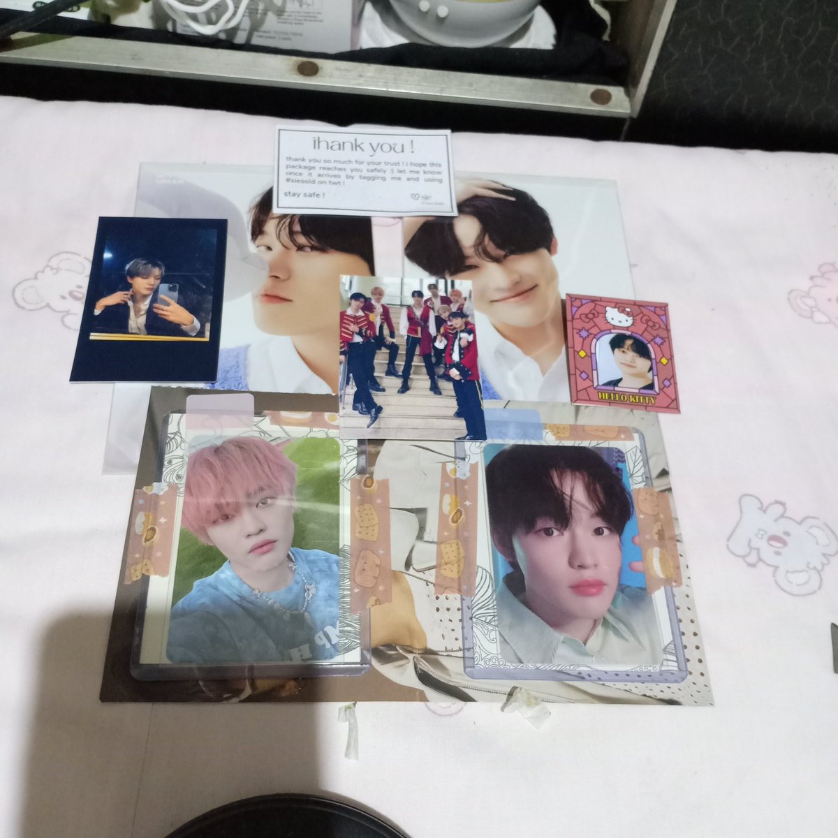 jenosonionrings's tweet photo. #starmail ✨✨
two chenle uwing-uwi 💖💖. Arigathanks to @hauIsie for letting me adopt chenle so much. and also for the freebies like i didn't expect it at all!!! you're the best seller-nim 💖
#siesold https://t.co/SvSQGzeKkV