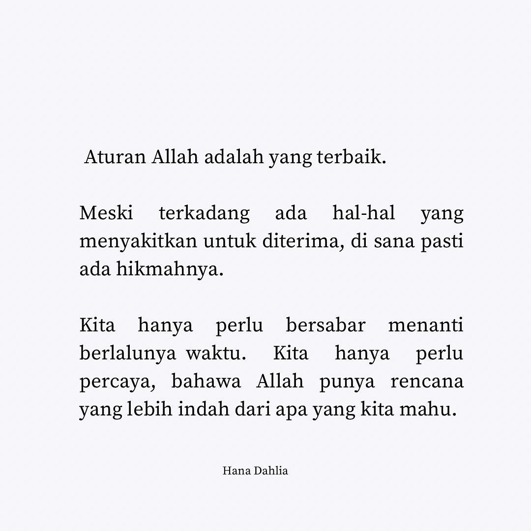 hanadahlia_'s tweet photo. Nikmati saja perjalanan kita.

Percaya, semuanya pasti akan bertambah baik – selagimana kita tidak berhenti berusaha, dan tidak meninggalkan doa.

Allah tidak akan mengecewakan hamba-hamba yang sentiasa bersangka baik pada Dia. https://t.co/XIOQFGEhBE