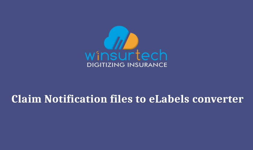 winsurtech's tweet photo. Claim Notification files to eLabels converter
Read more: https://t.co/IU98PTegGj
ACORD Claim Notifications files can be converted to ACORD Form ELabels JSON format using WinsurTech’s Claim File Parser which is a translator program.
#Acord #eLabels #Insurance  #Premium #Claim https://t.co/GW9eCh6VV8