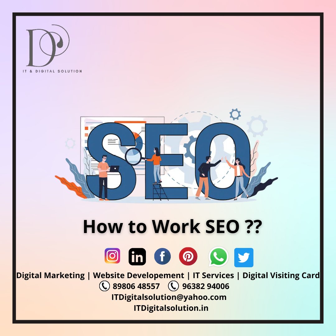 ITDigitalSolut1's tweet photo. How To Work SEO? Your Complete Step-By-Step Guide - IT Digital Solution
For More Details
Website: https://t.co/F10Emq4Hak
https://t.co/Ye6RLQVBbf
#marketing #webdevelopment #digitalmarketing #itdigitalsolution #business #surat #digitalmaketing #digigrow #ecommercewebsite https://t.co/JVLNgzvdxZ