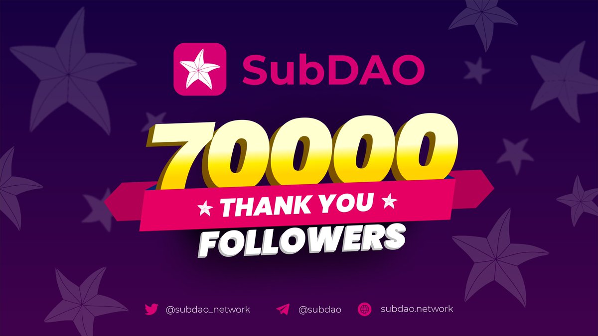 SubDAO tweet media
