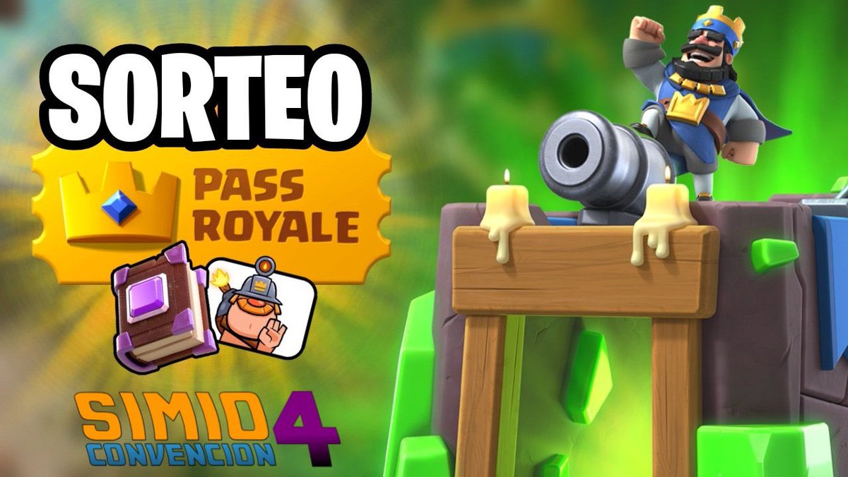 RockstarCR 🐵 (@rockstar_yt) on Twitter photo 🎉 Sorteo PASES ROYALE season 34 🎉
10 Ganadores / 10 Winners
Via PayPal ✅
⚡Requisitos⚡
▶️ Follow <a href="/Rockstar_YT/">RockstarCR 🐵</a>
▶️ Follow @SandBox_CR1
▶️ Follow en YT: youtube.com/channel/UCUn9l…
▶️ RT 🔄 y Fav ❤️
▶️ Usar Creator Code: Rockstar
🍀 Ganadores en 5 días 🍀 #ClashRoyale 🎉 Sorteo PASES ROYALE season 34 🎉
10 Ganadores / 10 Winners
Via PayPal ✅
⚡Requisitos⚡
▶️ Follow <a href="/Rockstar_YT/">RockstarCR 🐵</a>
▶️ Follow @SandBox_CR1
▶️ Follow en YT: youtube.com/channel/UCUn9l…
▶️ RT 🔄 y Fav ❤️
▶️ Usar Creator Code: Rockstar
🍀 Ganadores en 5 días 🍀 #ClashRoyale