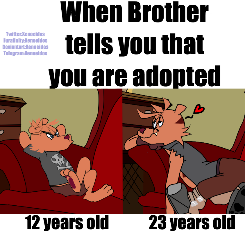 EidosAD's tweet photo. #Ty #Tygame #TyTheTasmanianTiger #TyxSly #SlyxTy #BrothersLove #meme #brothers https://t.co/2V9xZkDQAK
