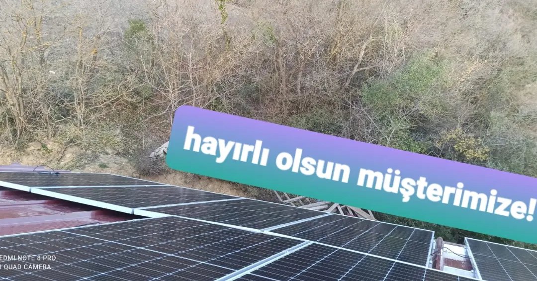 Neden sizin çatınızda kendi elektriğini üretmesin!  Derince deki müşterimizin bağevine 3.6 kWp off-grid kurulumunu tamamladık. Kurulum için bizi arayın.