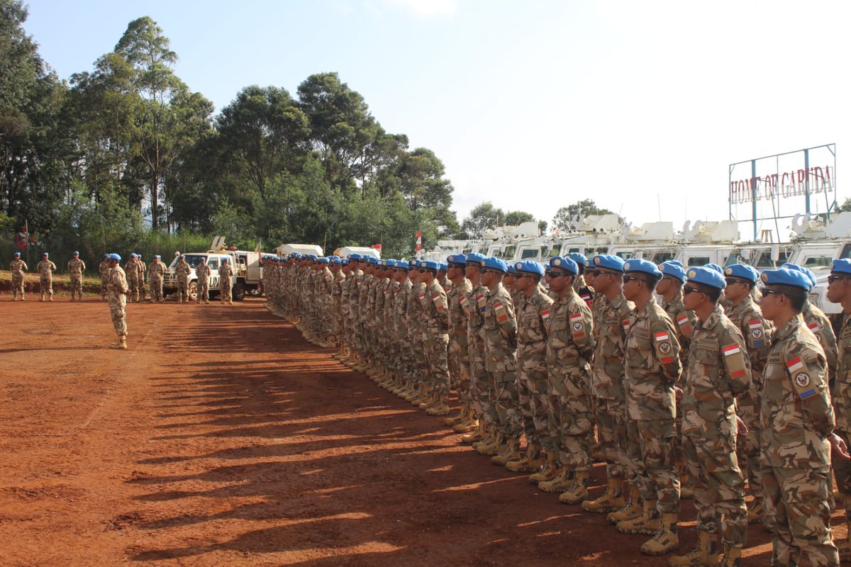 Puspen_TNI's tweet photo. 45 Prajurit TNl Satgas BGC KONGA XXXIX-D MONUSCO Naik Pangkat

https://t.co/fyeb2c3OBB

#TNI #Satgas #Konga #Monusco #Kenkat https://t.co/uueNByEXoj