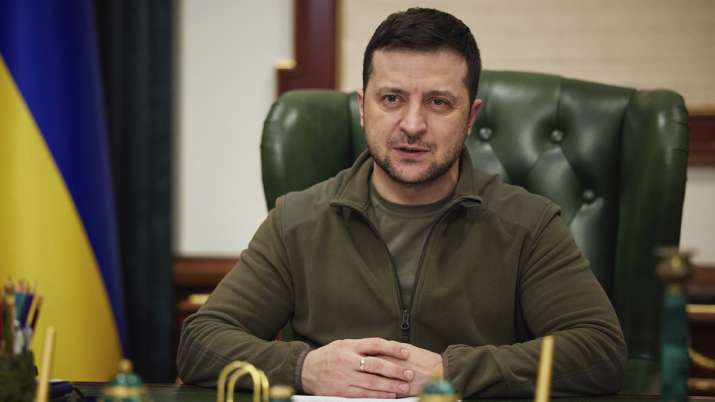 WorldNewsp1's tweet photo. Ukrainian President Volodymyr #Zelensky has accused Russian forces of genocide, calling it the "elimination of the whole nation and the people".

#Ukraine #Russia #Putin #UkraineRussiaWar https://t.co/ydyYRJEP2l