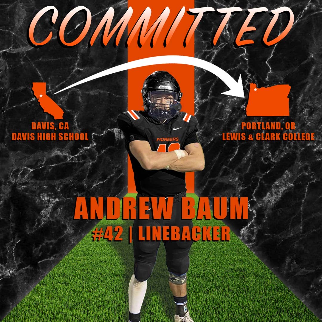 Andrew Baum, Blue Devil Class of 2022 committed to Lewis and Clark. #bdp #bluethunder #letsgo