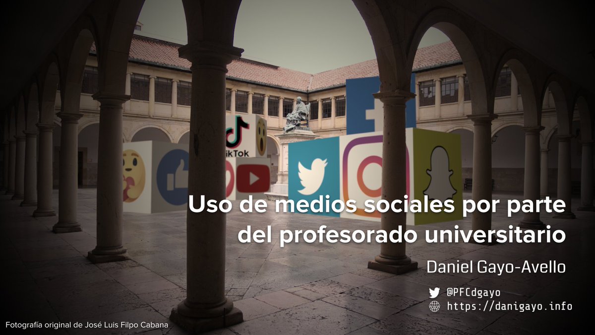 Los días 18 y 19 de abril voy a impartir una acción formativa del <a href="/inie_uniovi/">INIE Uniovi</a> dentro del Programa de Formación Inicial del Profesorado Novel de <a href="/uniovi_info/">Universidad Oviedo</a> titulada "Uso de medios sociales por parte del profesorado universitario".

Algunas píldoras...