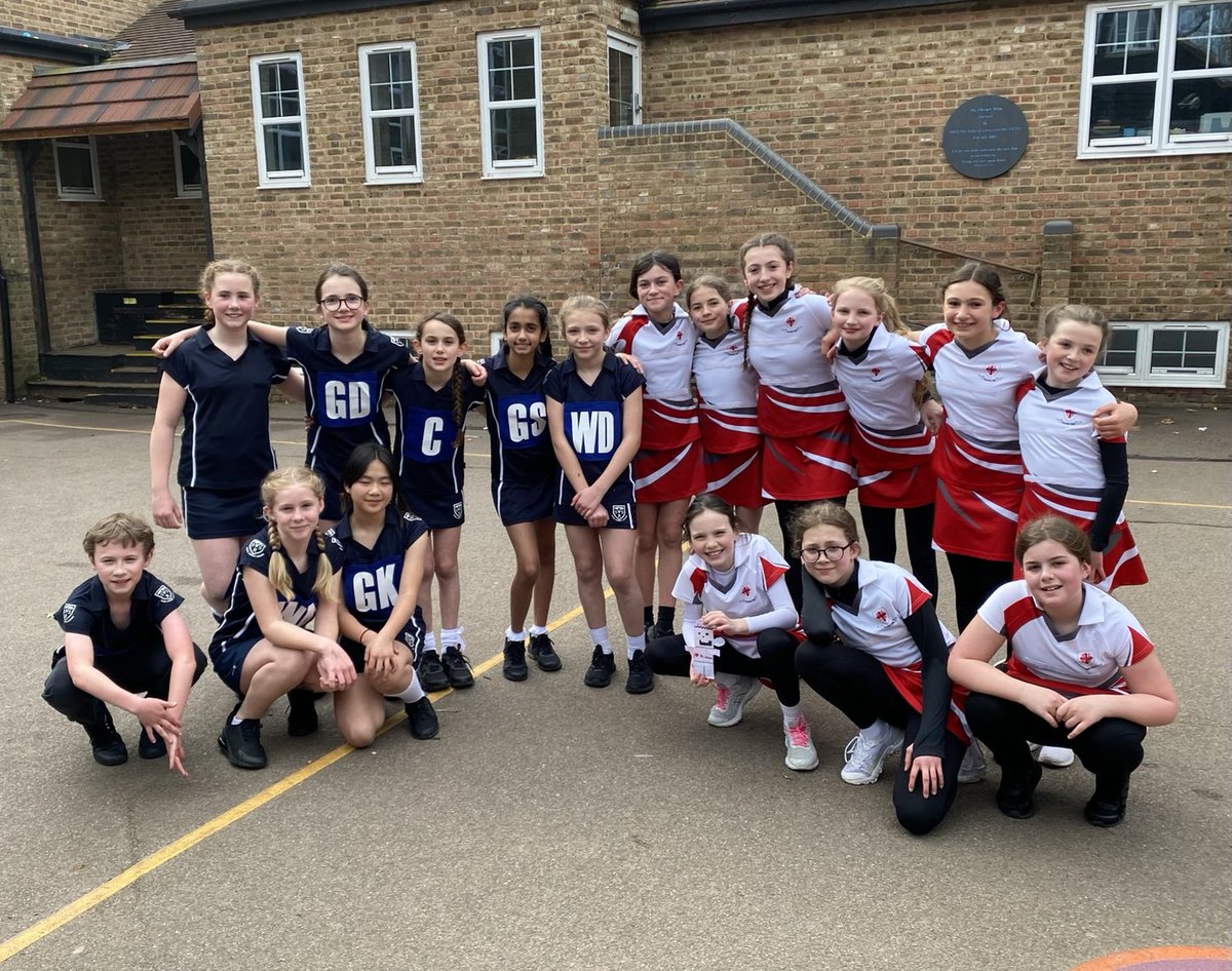 MrsW84436503's tweet photo. A great display of netball ⁦@stjohnssch⁩, to finish top of our group in the league. We will now face White Bridge in the final! 🥳🥳 https://t.co/Q6vqovapfs
