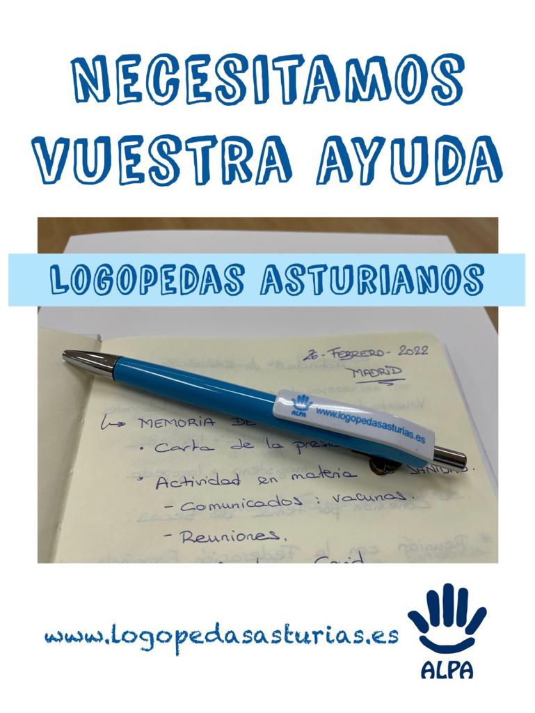Si eres LOGOPEDA en ASTURIAS y estás a favor de contar con un COLEGIO PROFESIONAL en nuestra comunidad, contacta con nosotros a través del correo: alpasturias@gmail.com

GRACIAS 😊

#logopedia #logopeda #colegioprofesional