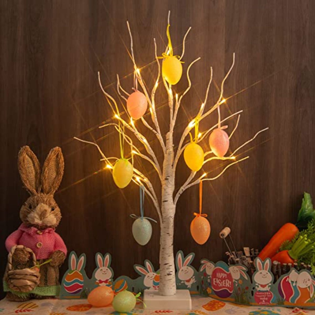 ExhibitStylees's tweet photo. Excited to share the latest addition to my #etsy shop: Easter Egg Tree with Lights, Timer Battery Operated White Twig Tree with Easter Decorations, Decor for Home and Party (60cm/2ft) https://t.co/zQ0KOyRYo6 #easter #gold #easterdecor #homedecor #springdecor #easterdec https://t.co/AgiKzy8VcF