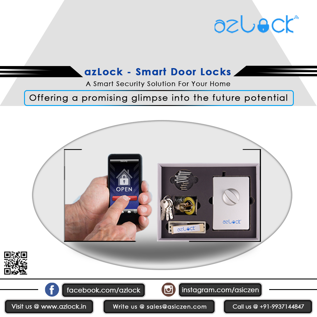 asiczen's tweet photo. Smart Digital Door Lock
Secure Your Home Without the need for a Key.
#azLock #Asiczen #smarthome #homesecurity #digitallock #homeimprovement #homeautomation #doorlock #nightlatch #makeinindia #vocalforlocal #IoT https://t.co/dgrBAxdLBH