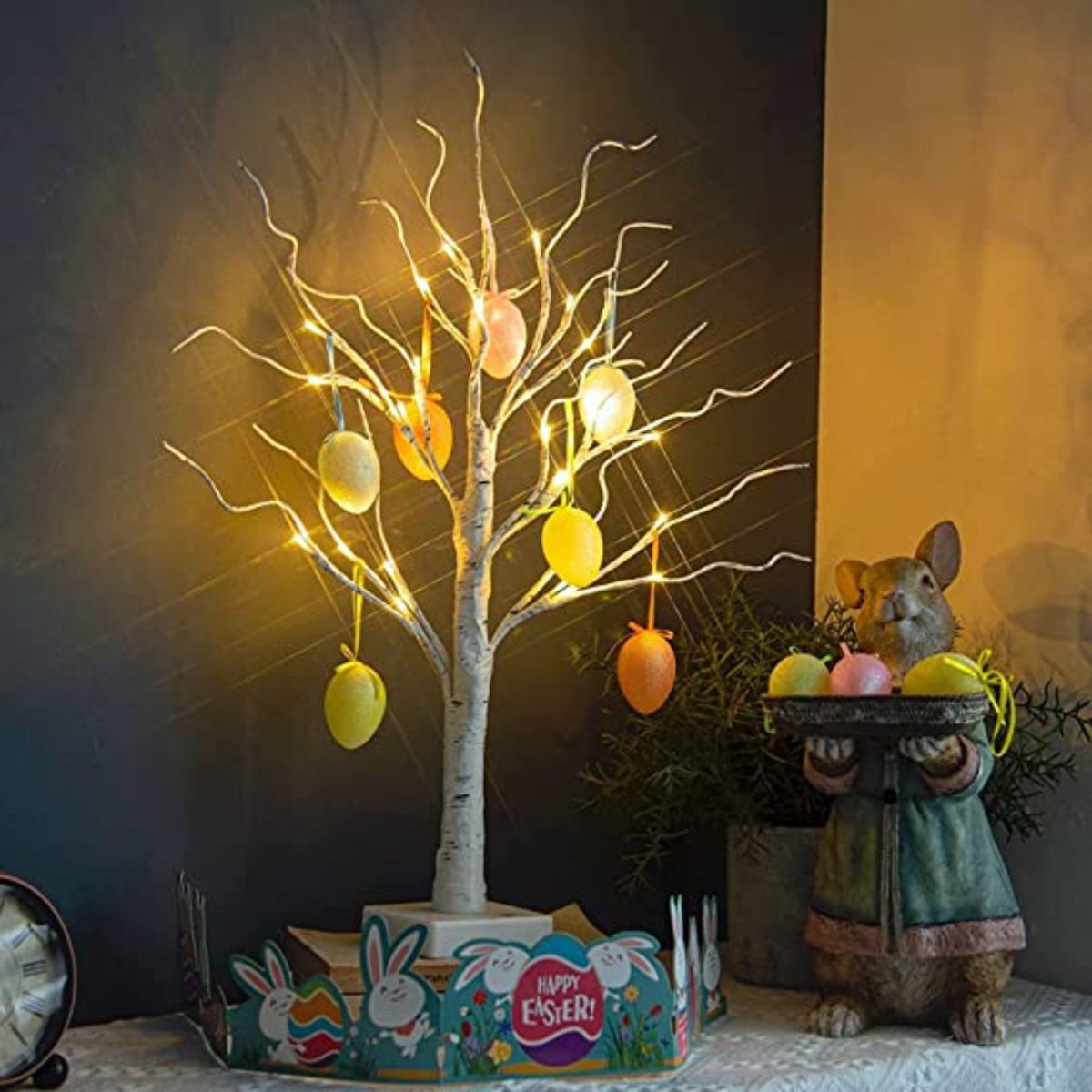 ExhibitStylees's tweet photo. Excited to share the latest addition to my #etsy shop: Easter Egg Tree with Lights, Timer Battery Operated White Twig Tree with Easter Decorations, Decor for Home and Party (60cm/2ft) https://t.co/n6mpuwXgYy #easter #gold #easterdecor #homedecor #springdecor #easterdec https://t.co/sQgOK9W6Pm