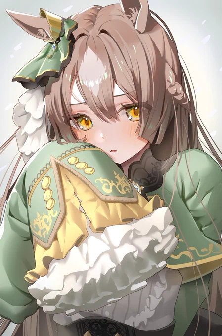 嫌そうな顔するサトちゃん好き😒 #ウマ娘 #サトノダイヤモンド 