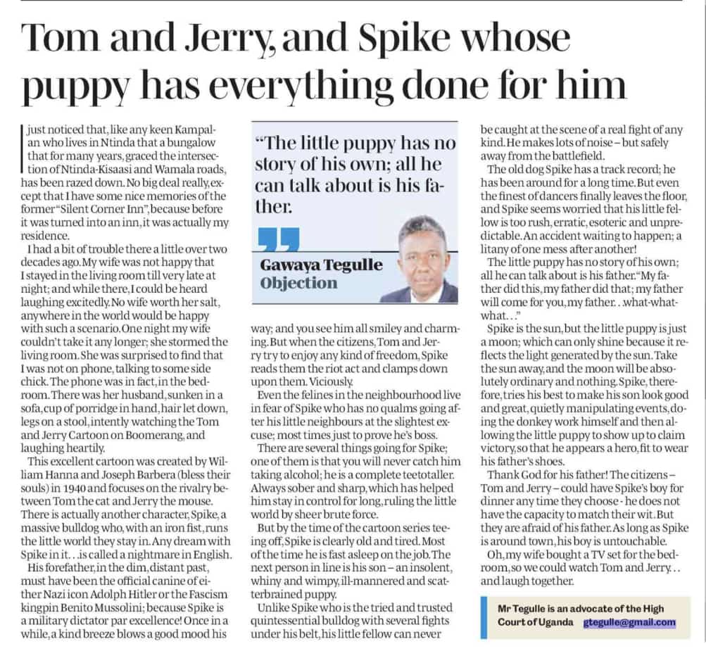 What a great read to start the week