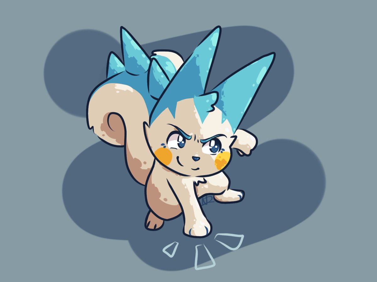 17. Quick pachirisu before bed #pachirisu #pokemon #pokemonfanart https://t...