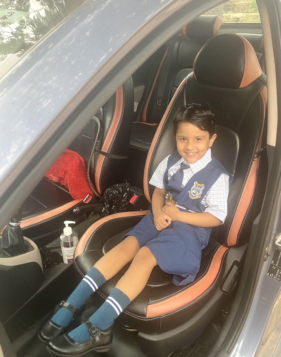 DebabrataTOI's tweet photo. #FirstDayInSchool Taking baby steps for bigger leaps ahead. https://t.co/oym9jj8D54